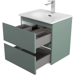 Тумба с раковиной BelBagno 50 KRAFT 39-500/390-2C-SO-VO+BB500/390ETL еловая матовая