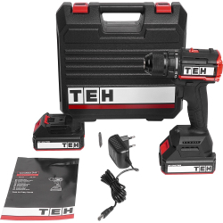 Дрель-шуруповерт аккумуляторная TEH TDBL220 20V