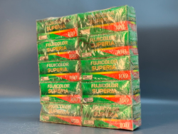 Фотопленки набор 10 пленок Fujicolor Superia на средний формат, просроченные