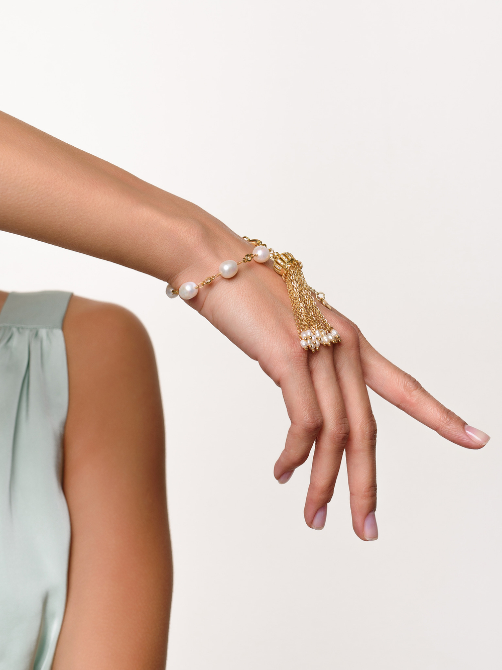 Браслет "Queen pearl" Gold