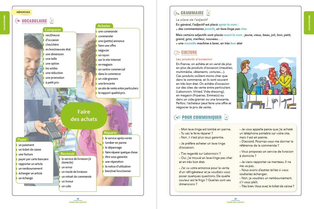 100% FLE - Communication essentielle du français A2 - Livre + didierfle.app