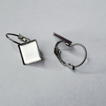 Швензы сталь, французский замок, под вклейку, для квадрата 10мм с плоским основанием