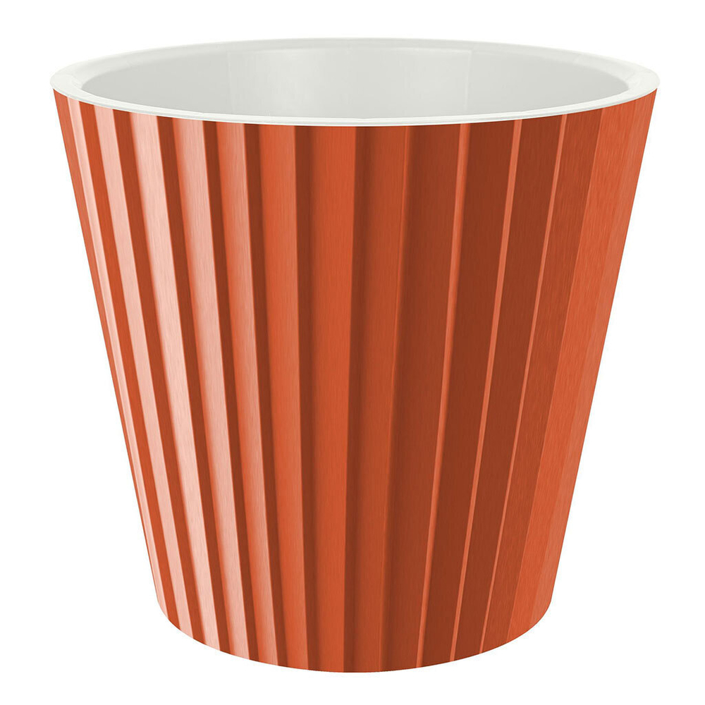 ГОРШОК ДЛЯ ЦВЕТОВ INGREEN SAND D160ММ 2Л ИТАЛЬЯНСКИЙ ТЕРРАКОТ