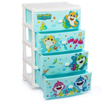 Комод 4 секц. Baby Shark Big Show (Альтернатива)