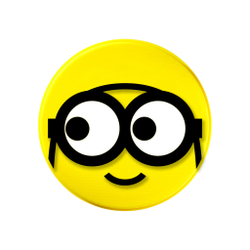 Теннисная ракетка Wilson Minions Vibrations Dampener Box Of 50 Pcs - Light Blue, Yellow