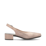 Женские босоножки Rieker розовые