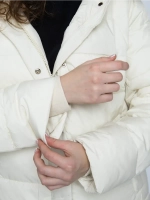 Куртка зимняя удлиненная с капюшоном