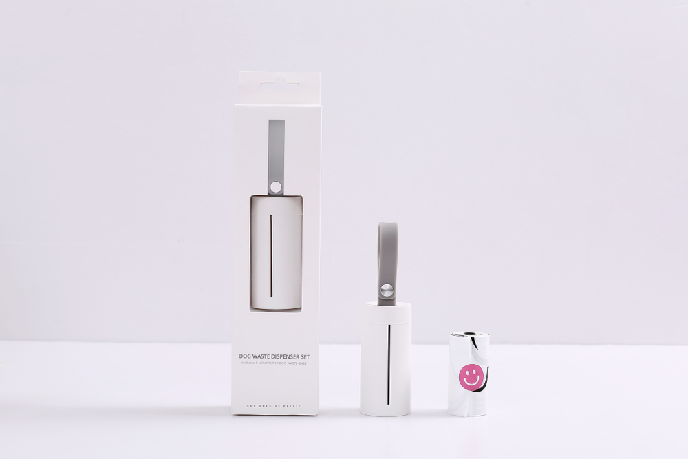 Бокс-брелок с гигиеническими пакетами для выгула собак Petkit