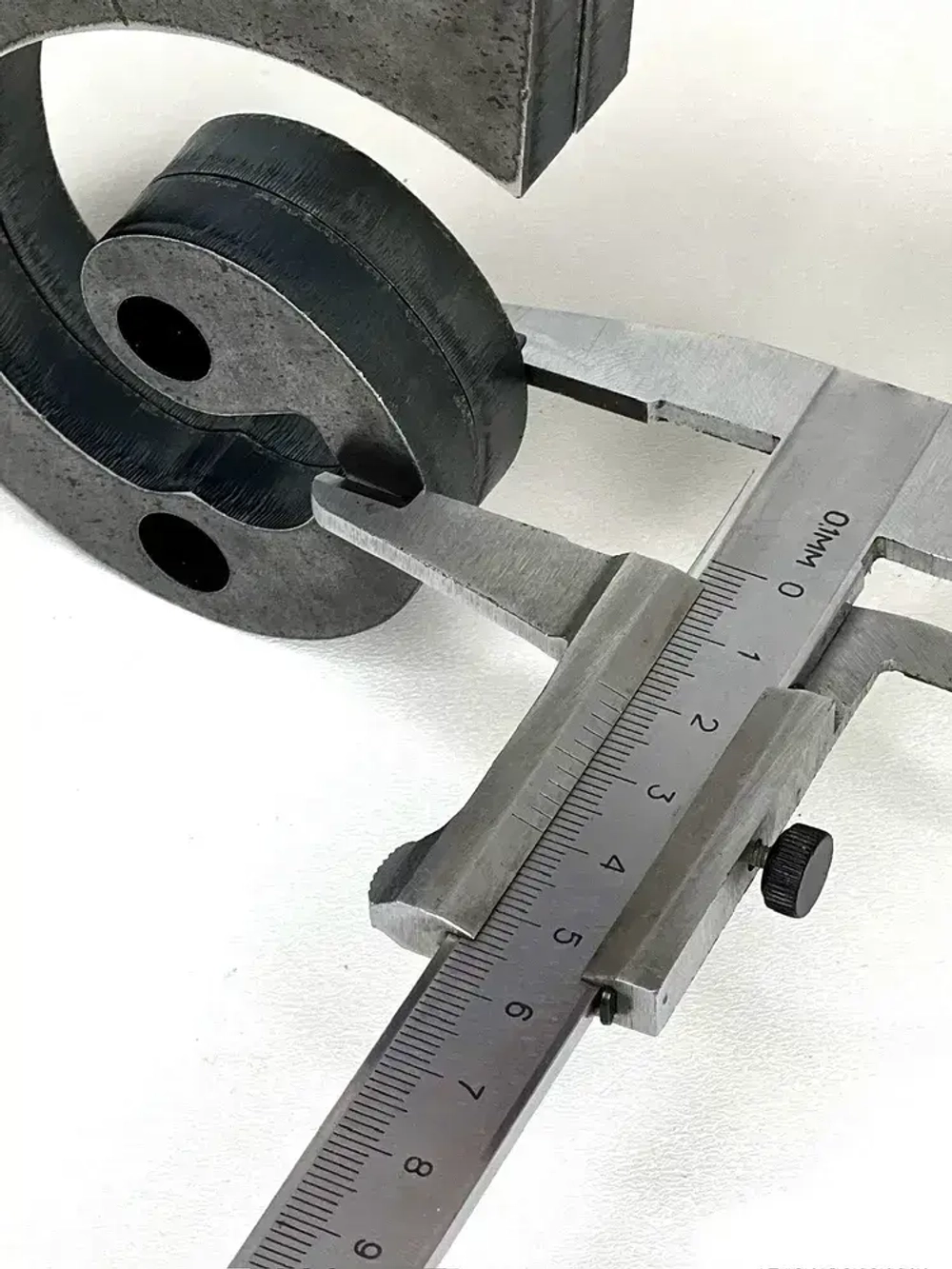 Лекало-улитка-кондуктор для холодной ковки Комплект №5 "Малый завиток" + 2 элемента