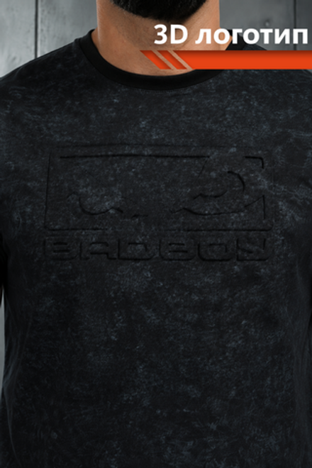 Футболка Bad Boy Embossing черная
