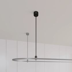 Подвес жесткий с питанием ART-APRIORI-ROD-A-L200-POWER (BK) (Arlight, IP20 Металл, 3 года) 039634