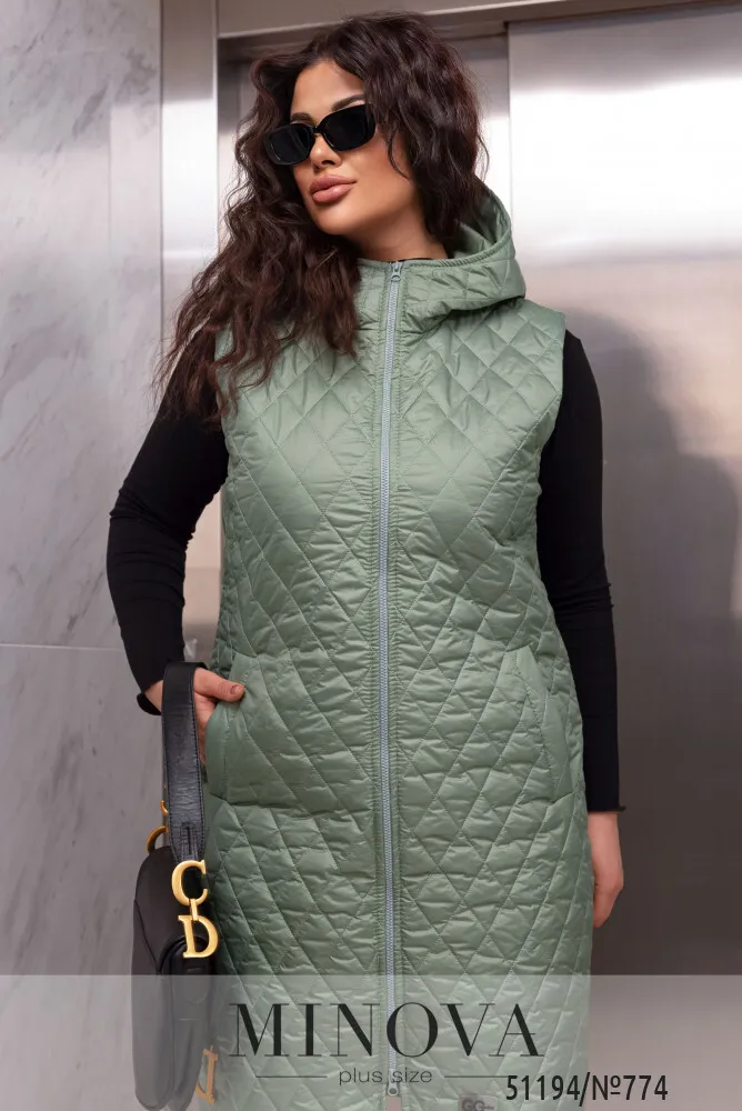 Жилет 774-оливка Minova