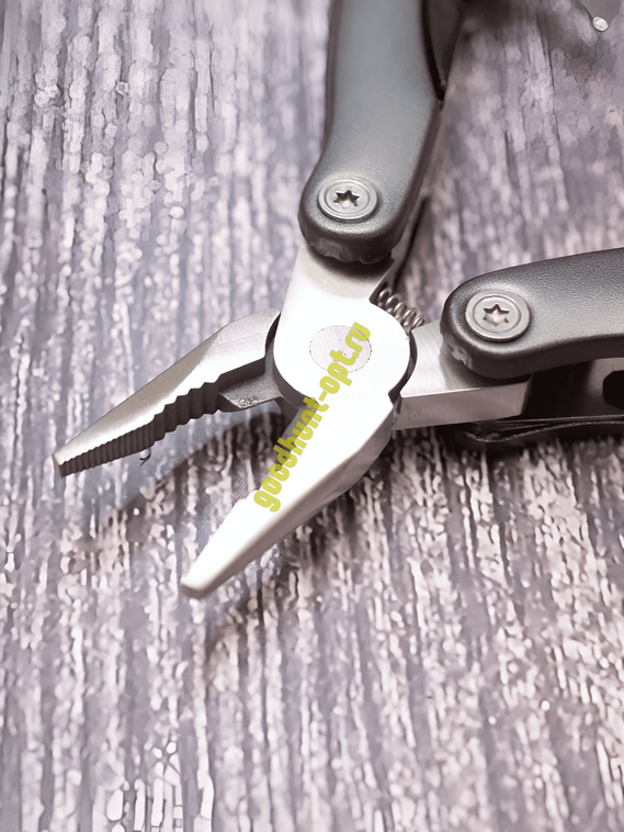 Армейский мультитул 12в1 плоскогубцы нож отвертка Серый