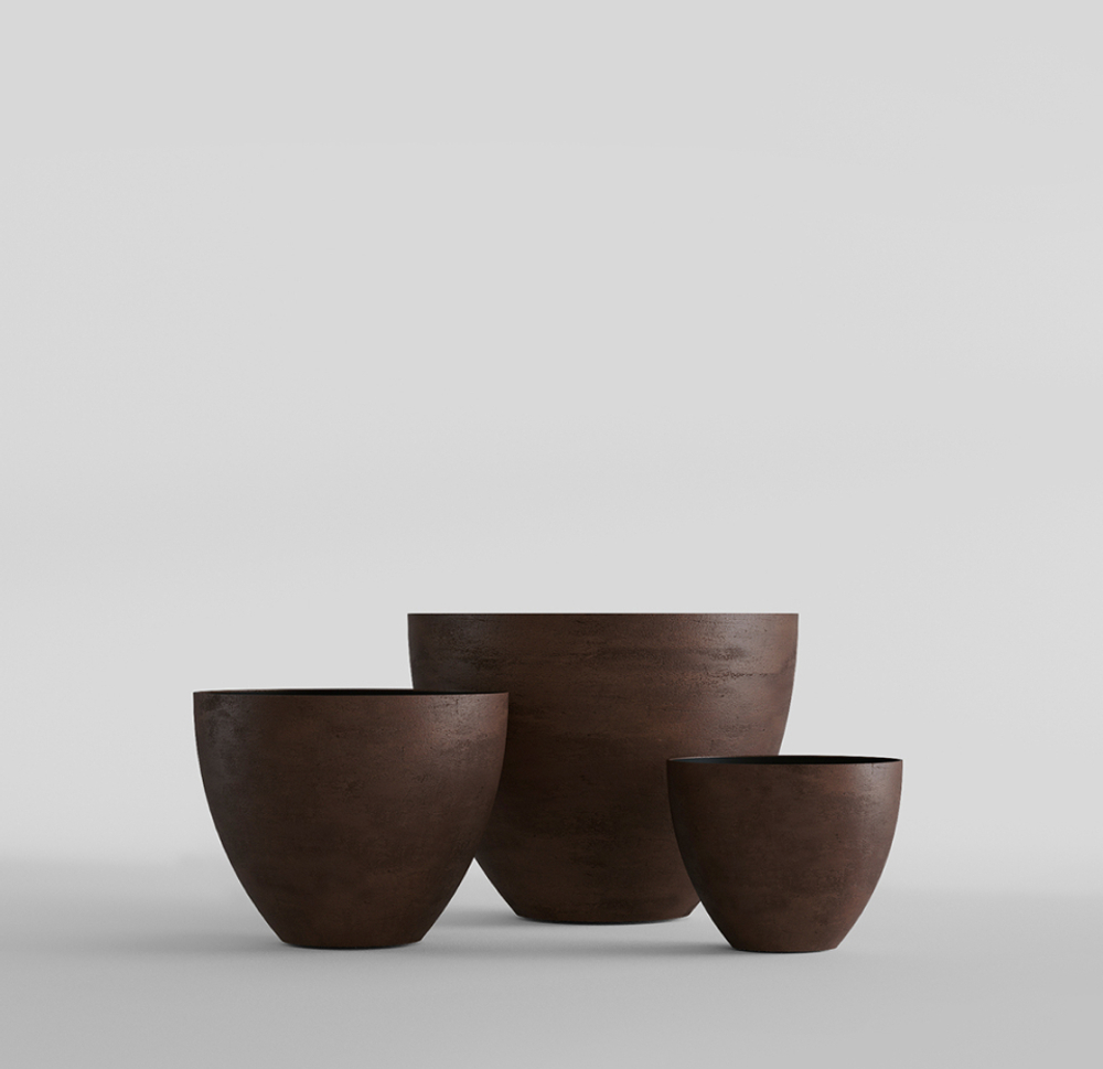 Кашпо, коллекция Color, форма UPON