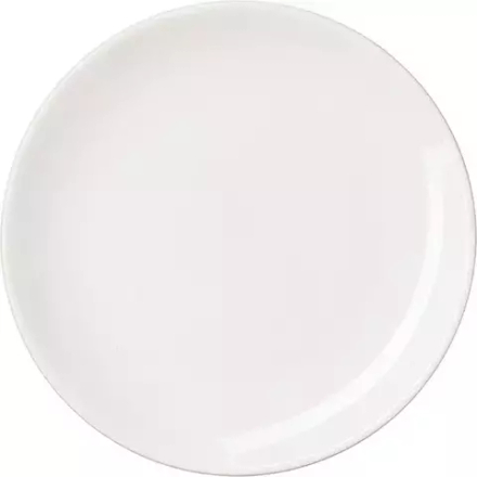 Тарелка «Кунстверк» мелкая без борта фарфор D=205,H=17мм белый
