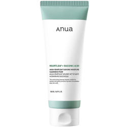 Anua Heartleaf Succinic Moisture Cleansing Foam, 150ml Гель-пенка для умывания с янтарной кислотой