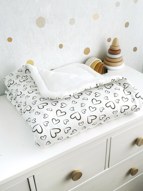 Одеяло из капитония «Сердца»