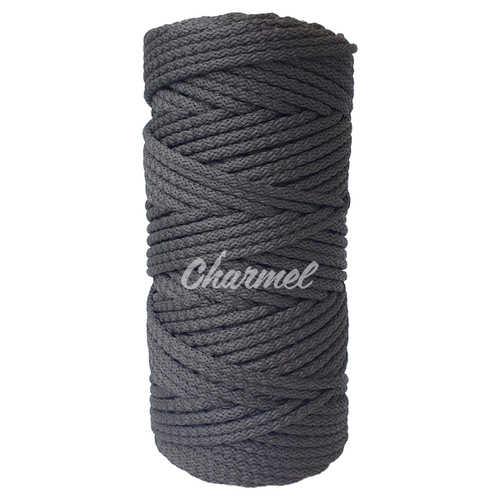 White our polyester cord 5 mm