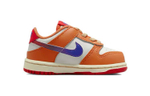 Baby Nike Dunk Low lightweight low-top sneakers orange White