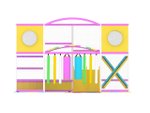 Детский игровой лабиринт «Розовый космос» 24 м² (4,9*4,9*2,9 м)