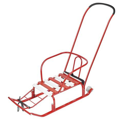 Санки "Тимка 5 комфорт+" алый