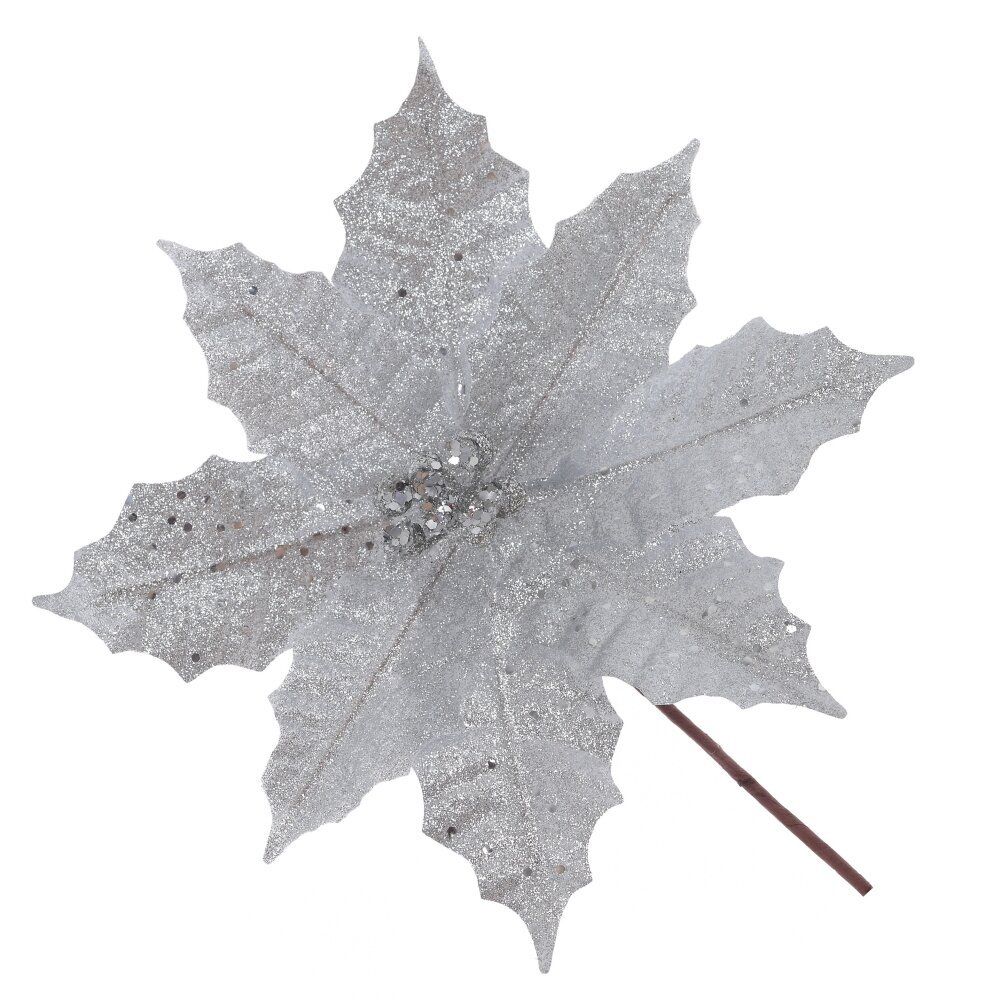 GAEM Цветок искусственный "Пуансеттия", L25 W25 H26 см, 2в.