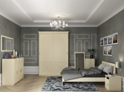 Спальня Бэль 4 Слоновая кость