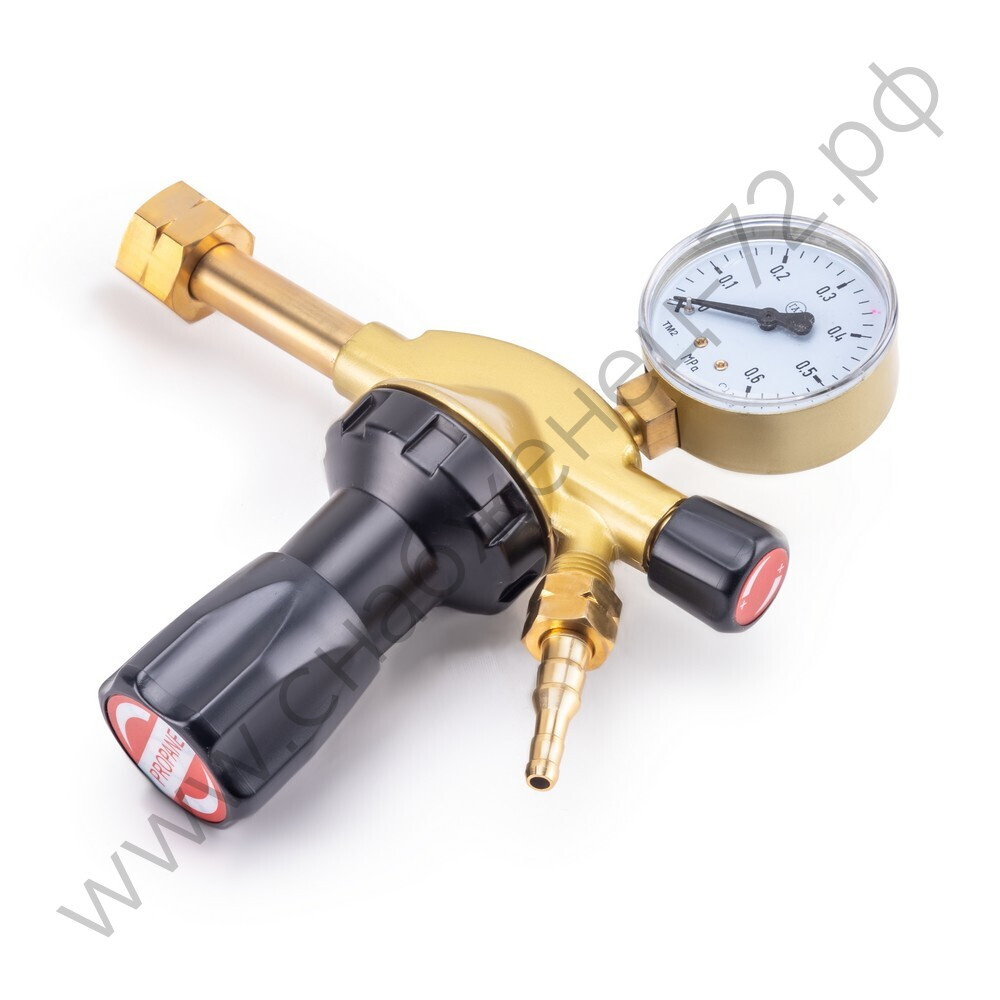 Редуктор FoxWeld GRE-2000 (пропановый, 1 манометр, вентиль, пр-во FoxWeld/КНР)
