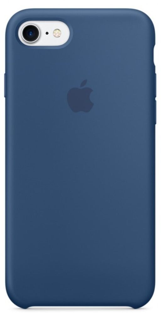 Чехол силиконовый для IPhone 8 Blue Cobalt (MQGP2FE/A)