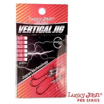 Джиг-головки Lucky John VERTICAL JIG 20.0г 2шт.