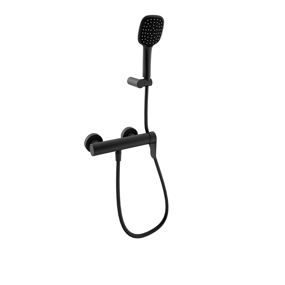 Смеситель для душа с душевым комплектом ALEXIA 360801Q3NM чёрный