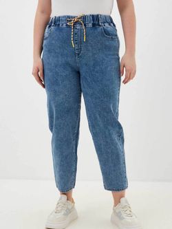 Джинсы на резинке больших размеров