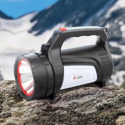 Светодиодный фонарь АРМИЯ РОССИИ PA-702 Шмель прожекторный аккумуляторный красный маяк боковой свет powerbank | Армия России