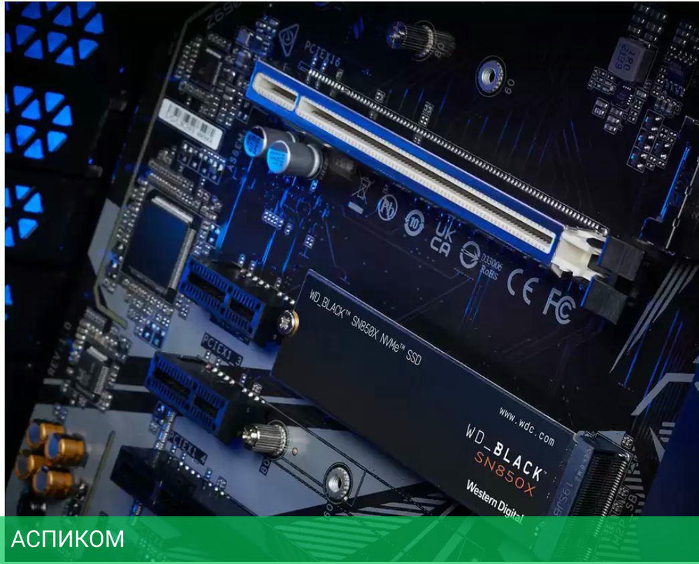 SSD диск WD Black SN850X 4TB (WDS400T2X0E)