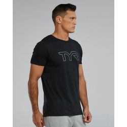 Футболка мужская TYR MEN'S ULTRASOFT LIGHTWEIGHT BIG LOGO