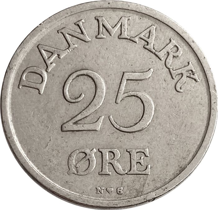 25 эре 1948-1960 Дания