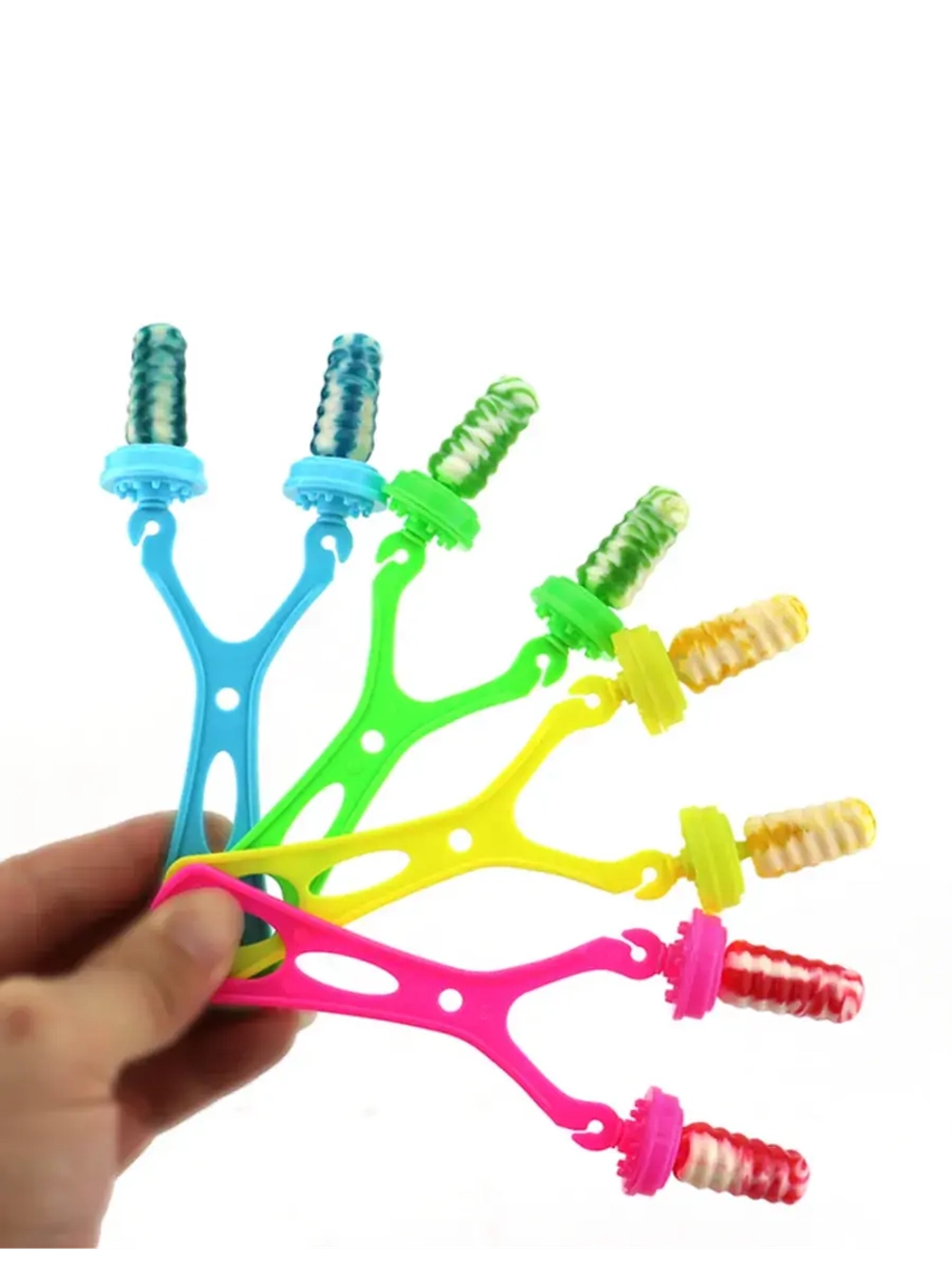 Леденцовая карамель на палочке "Конфета-Рогатка" 5 шт