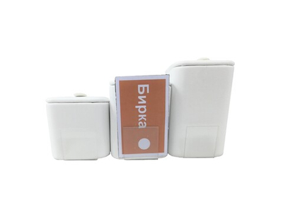 Набор подставок для 3 колец/язычок/накладка/ф.№1 (ПЭТ карман)/Н-40,50,60 мм.