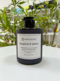 Пена для ванны "Bergamot&Vetiver" MiPASSion, гипоаллергенная, 300мл