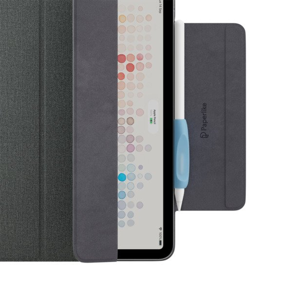 Силиконовая накладка Paperlike Pencil Grips V2 - 2 шт.  Grey / Blue
