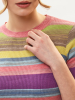 Джемпер женский с коротким рукавом