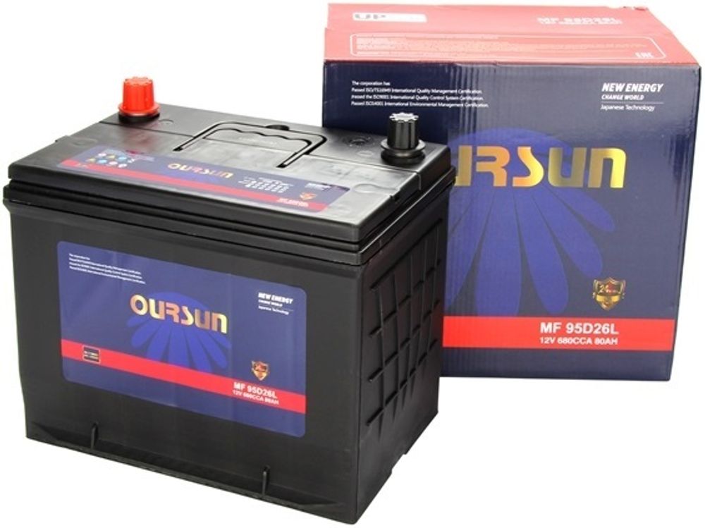 OURSUN ASIA 6CT- 80 ( 95D26 ) аккумулятор