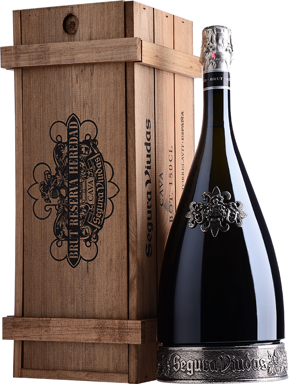 Игристое вино Кава Сегруа Виудас Брют Резерва Эридат 1,5 л (Segura Viudas Brut Reserva Heredad 1,5L