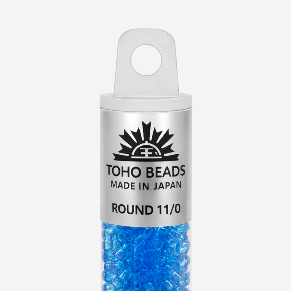 Японский бисер TOHO Round 11/0 (№3B), прозрачный