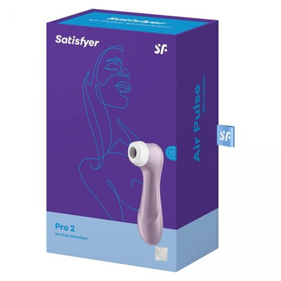 Сиреневый вакуум-волновой клиторальный стимулятор Satisfyer Pro 2 (Цвет: сиреневый)