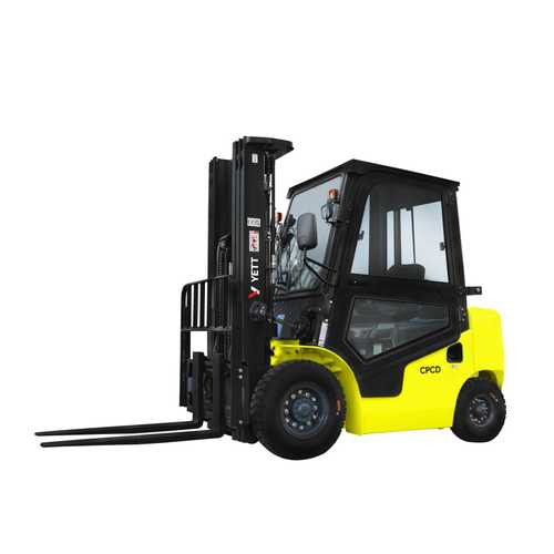 Дизельный погрузчик с кабиной YETT CPCD25-WS1K2-ZSM600-3W-K
