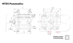 SDA 40x40 Пневмоцилиндр