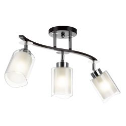 Citilux Фортуна CL156132 Люстра с поворотными плафонами Венге Хром