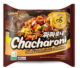 Лапша б/п с соусом из китайских соевых бобов Samyang, Корея, 140 г