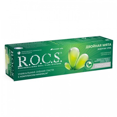 З/п ROCS Двойная мята 74 г.
